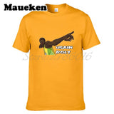 Men Retired Usain Bolt Recordholder T-shirt Clothes T Shirt Men's for 100M 200M fans gift o-neck tee W17080201